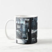 Tasse en céramique avec le décor d'art (Gauche)