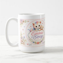 Tasse en céramique avec logo Emma Sincy