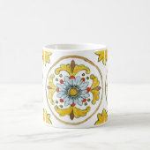 Tasse en céramique avec motif traditionnel sicilie (Centre)