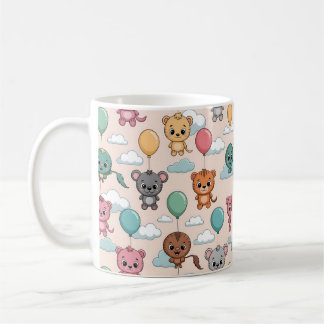 Tasse en céramique avec un motif mignon d'animaux