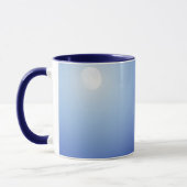 Tasse en céramique Clair de Lune Bleu (Gauche)