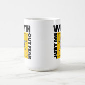 Tasse en céramique classique Premium – Café imprim (Centre)