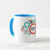 Tasse en céramique collective de DevOps (Devant gauche)