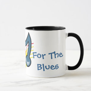 Tasse en céramique Dans l'humeur pour le blues