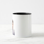 Tasse en céramique d'art numérique unique (Centre)