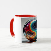 Tasse en céramique de 11 oz (Devant gauche)