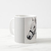 Tasse en céramique de cheval (Devant gauche)