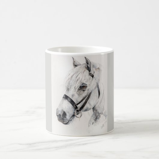 Tasse en céramique de cheval (Centre)