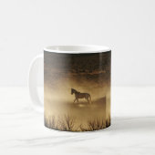 Tasse en céramique de cheval sauvage (Devant gauche)