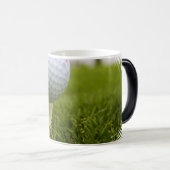 Tasse en céramique de conception de tee de golf (Devant droit)