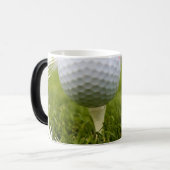 Tasse en céramique de conception de tee de golf (Devant gauche)