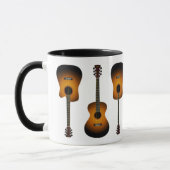 tasse en céramique de guitares acoustiques (Gauche)