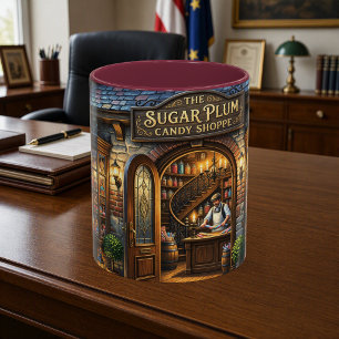 Tasse en céramique de la boutique de bonbons Sugar