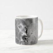 TASSE EN CÉRAMIQUE DE LA COULEUR POUR AQUARELLE (Devant droit)