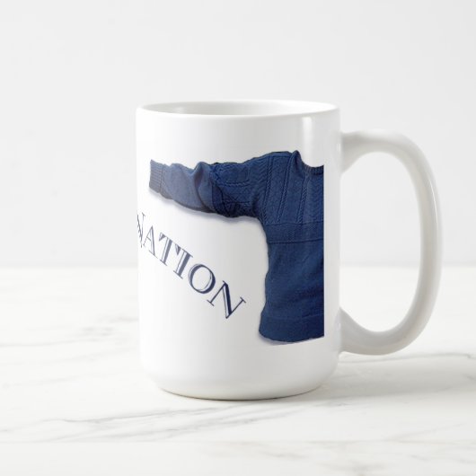 Tasse en céramique de nation de Gansey (Droite)