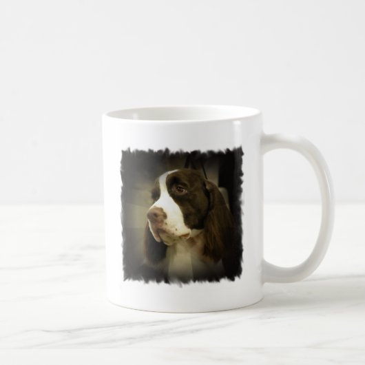 Tasse en céramique de springer spaniel (Droite)