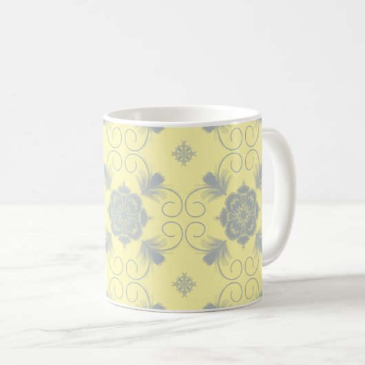 Tasse en céramique Flora Royale (Devant droit)