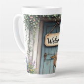 Tasse en céramique Latte Labrador (Angle gauche)