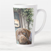 Tasse en céramique Latte Labrador (Droite)
