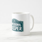 Tasse en céramique Professional Sleeper™ (Devant droit)
