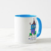 Tasse en céramique - Route vers la maison d'un ami (Devant droit)