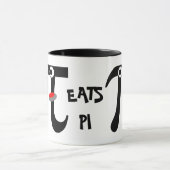 Tasse en céramique Smiling Eats Pi (Centre)