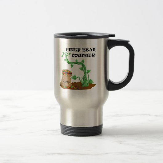 Tasse en chef de voyage de compteur d'haricot (Droit)