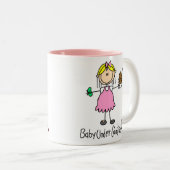 Tasse en construction de bébé (Devant droit)