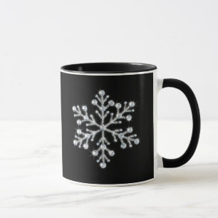 Tasse en cristal de flocon de neige