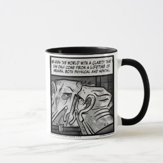 Tasse en cuir de Douglas - customisée