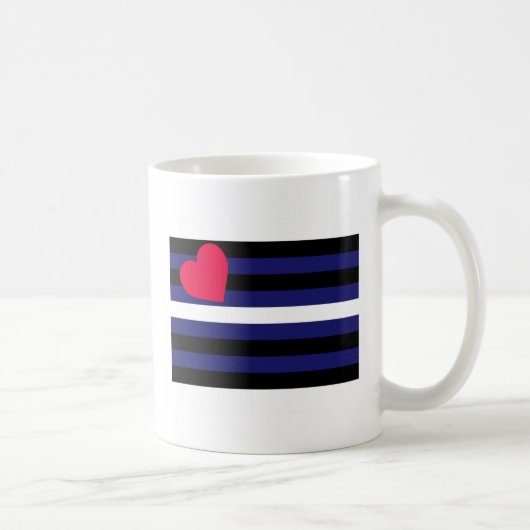 Tasse en cuir de fierté (Droite)