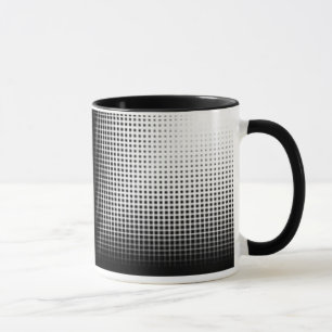 Tasse en demi-teinte abstraite