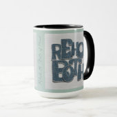 Tasse en denim de Rehoboth Delaware (Devant droit)
