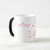 Tasse en fées de Peter Pan "je crois" (Devant gauche)