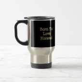 Tasse en fer à cheval de voyage (Gauche)