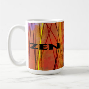 Tasse en fil noir zen