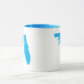 Tasse en forme de l'État de Floride (Centre)