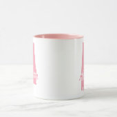Tasse en forme de l'État de l'Alabama rose (Centre)