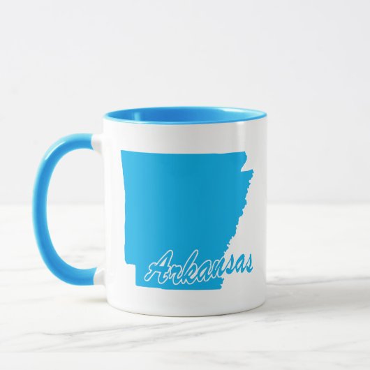 Tasse en forme de l'État de l'Arkansas (Gauche)