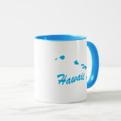 Tasse en forme de l'État d'Hawaii (Devant droit)