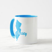 Tasse en forme de l'État du New Jersey (Devant gauche)