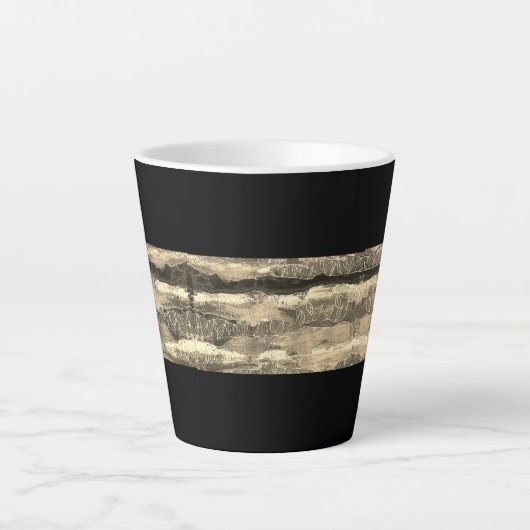 Tasse en latte (Devant)