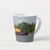 Tasse en latte de Bulldog (Angle droit)
