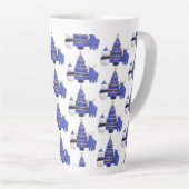 tasse en latte de style chrismast (Angle droit)