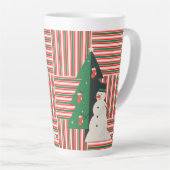 tasse en latte de style chrismast (Angle droit)