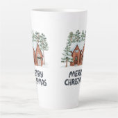tasse en latte de style chrismast (Devant)