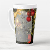 tasse en latte de style chrismast (Angle gauche)