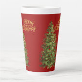 tasse en latte de style chrismast (Devant)
