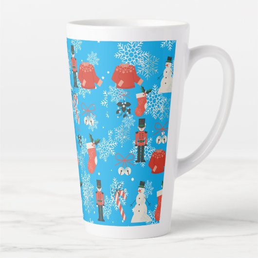 tasse en latte de style chrismast (Droite)