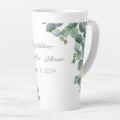 Tasse en latte monogramme (Angle droit)